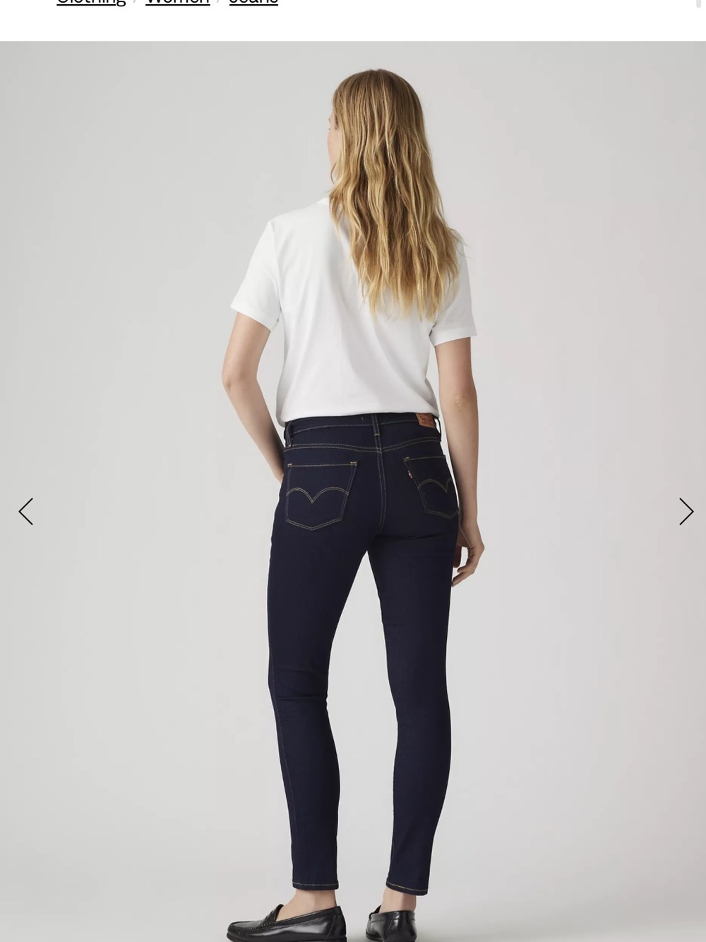 Levi's Dark Indigo Skinny Jeans - Women's